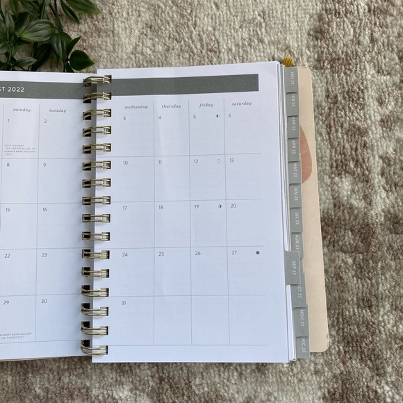 Urban Outfitters Accessories Mint Green Floral 2222023 Planner